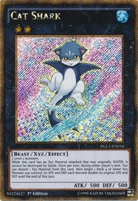 Cat Shark [PGL2-EN016] Gold Secret Rare | Exor Games Truro