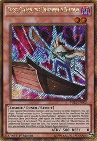 Ghost Charon, the Underworld Boatman [PGL2-EN005] Gold Secret Rare | Exor Games Truro