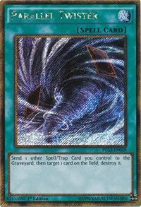 Parallel Twister [PGL2-EN019] Gold Secret Rare | Exor Games Truro