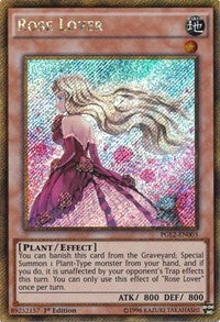 Rose Lover [PGL2-EN003] Gold Secret Rare | Exor Games Truro