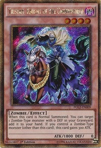 Tristan, Knight of the Underworld [PGL2-EN009] Gold Secret Rare | Exor Games Truro