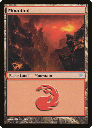 Mountain (244) [Shards of Alara] | Exor Games Truro