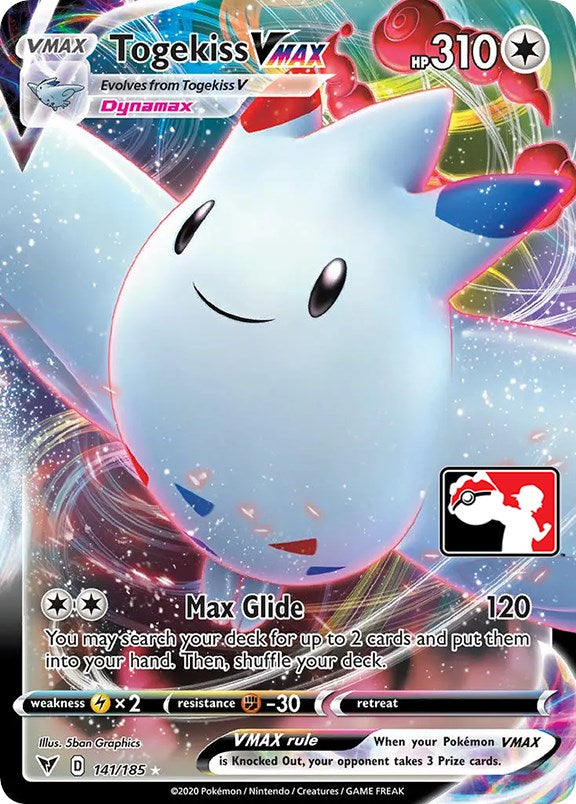 Togekiss VMAX (141/185) [Prize Pack Series One] | Exor Games Truro