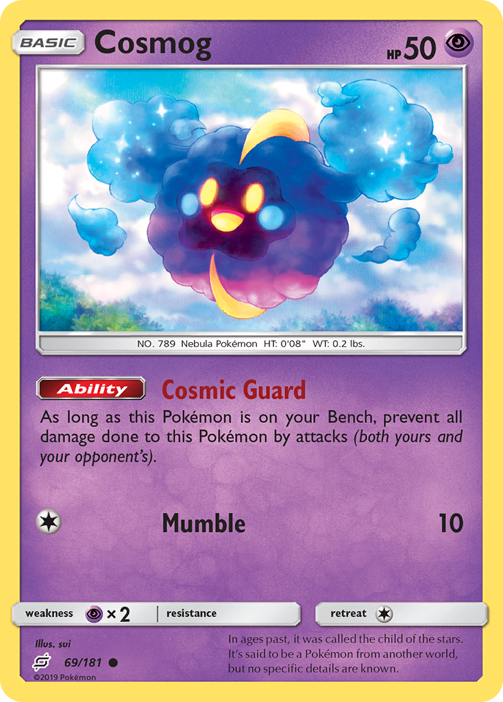 Cosmog (69/181) [Sun & Moon: Team Up] | Exor Games Truro