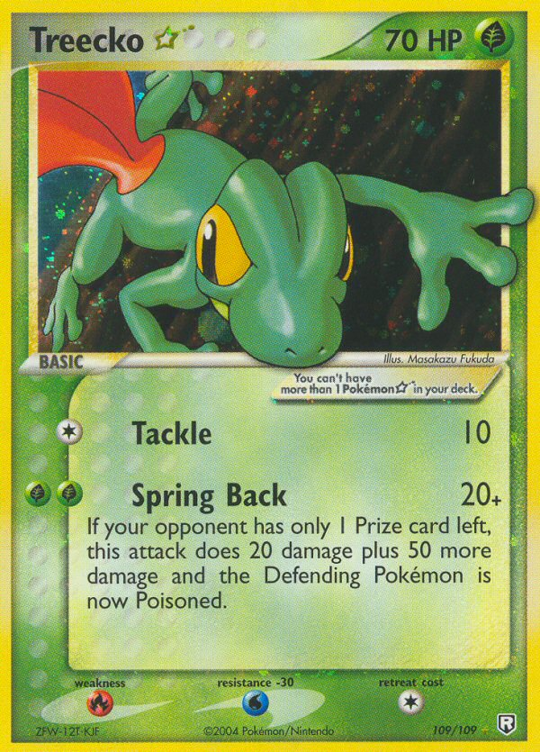 Treecko Star (109/109) [EX: Team Rocket Returns] | Exor Games Truro