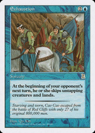 Exhaustion [Portal Three Kingdoms] | Exor Games Truro