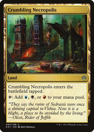 Crumbling Necropolis [Archenemy: Nicol Bolas] | Exor Games Truro