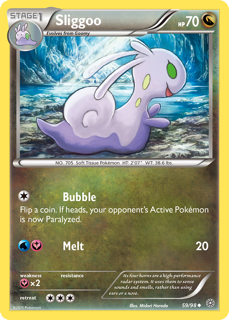 Sliggoo (59/98) [XY: Ancient Origins] | Exor Games Truro