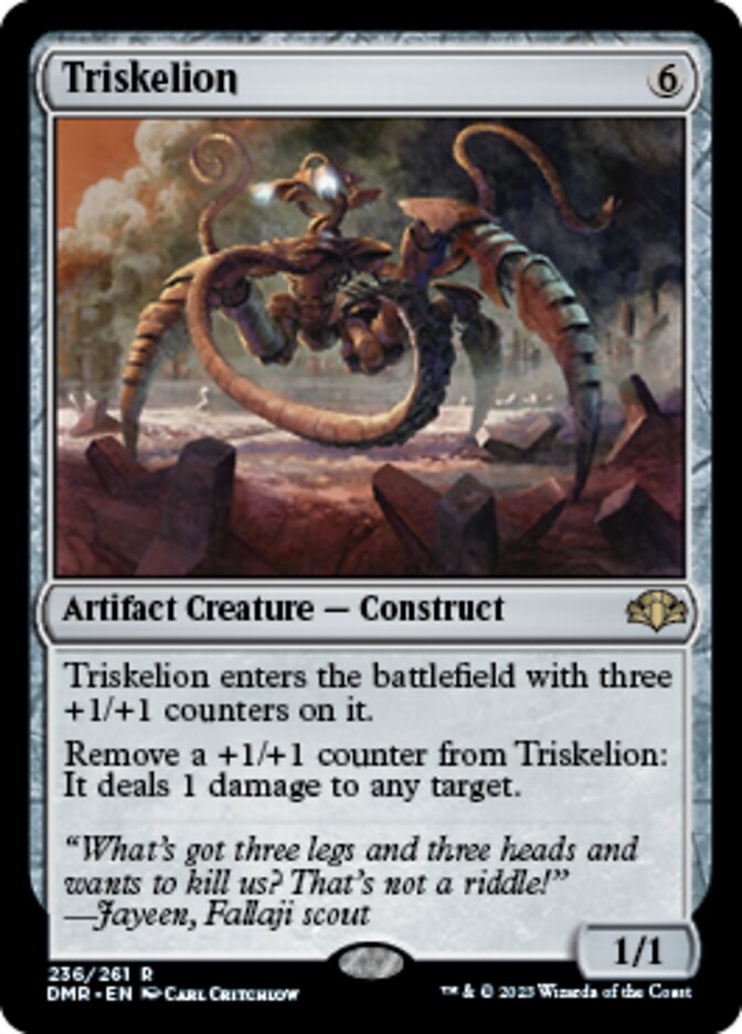 Triskelion [Dominaria Remastered] | Exor Games Truro