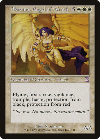 Akroma, Angel of Wrath [Time Spiral Timeshifted] | Exor Games Truro