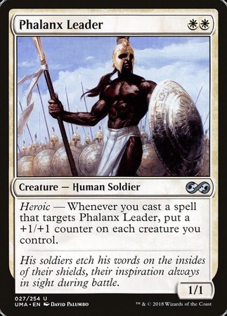 Phalanx Leader [Ultimate Masters] | Exor Games Truro