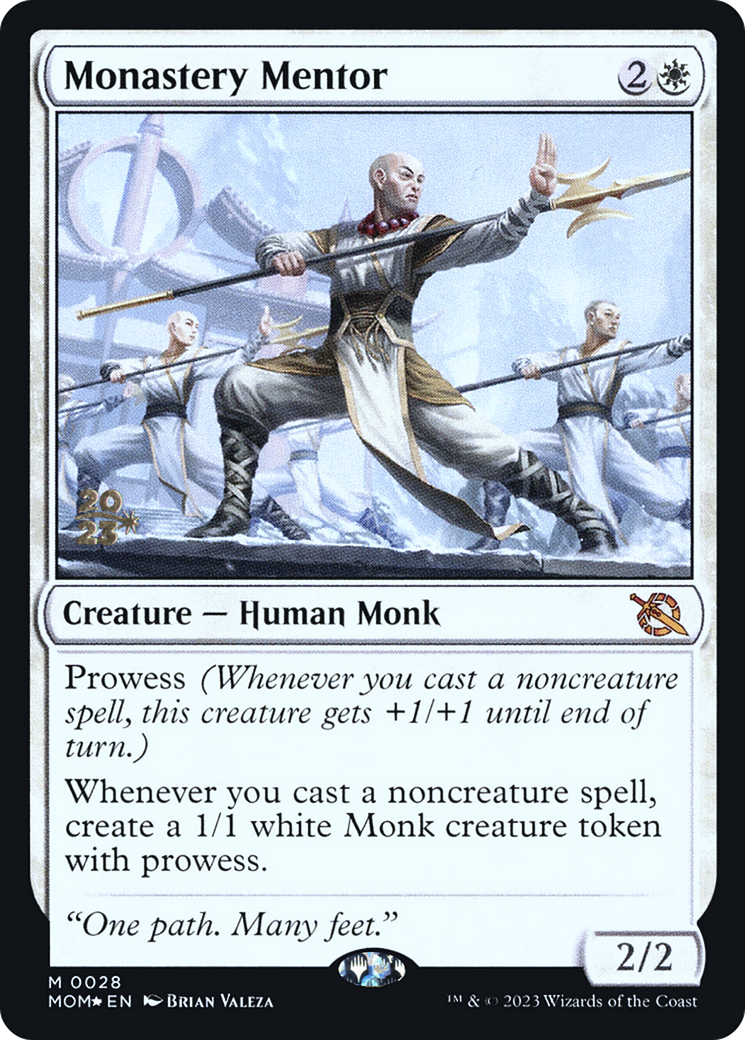 Monastery Mentor [March of the Machine Prerelease Promos] | Exor Games Truro