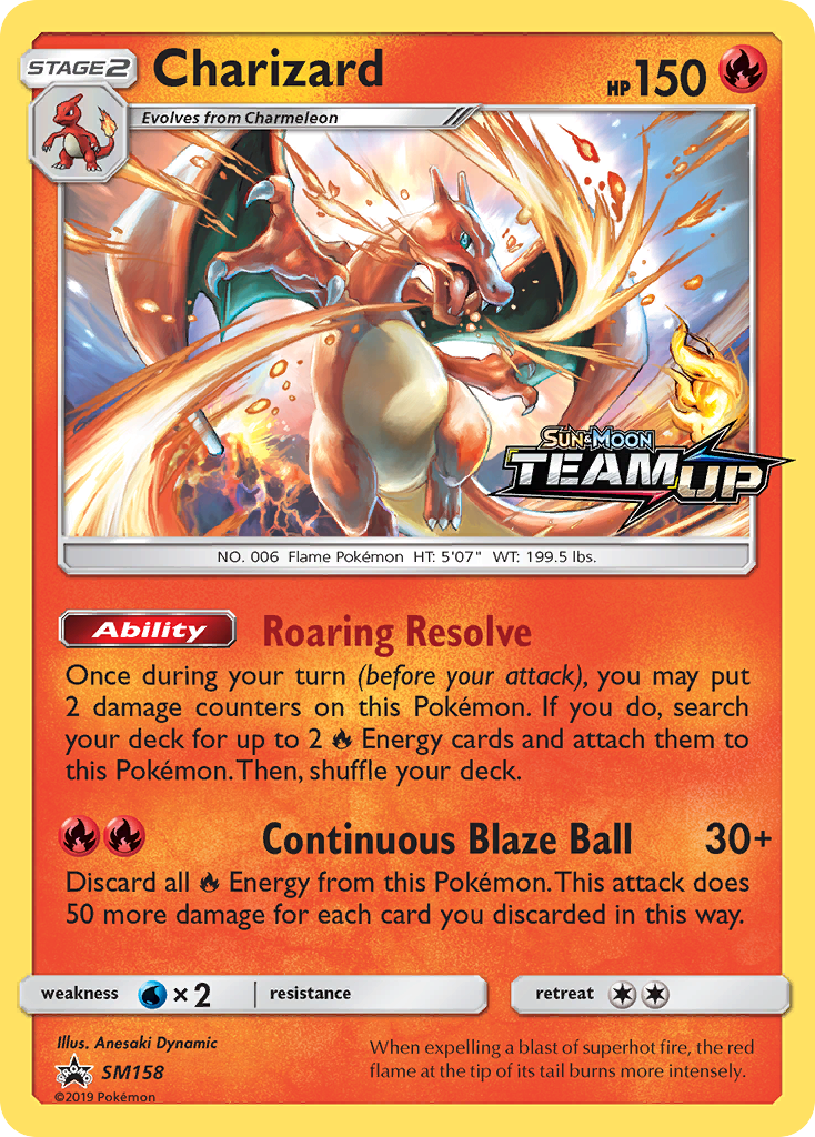 Charizard (SM158) [Sun & Moon: Black Star Promos] | Exor Games Truro