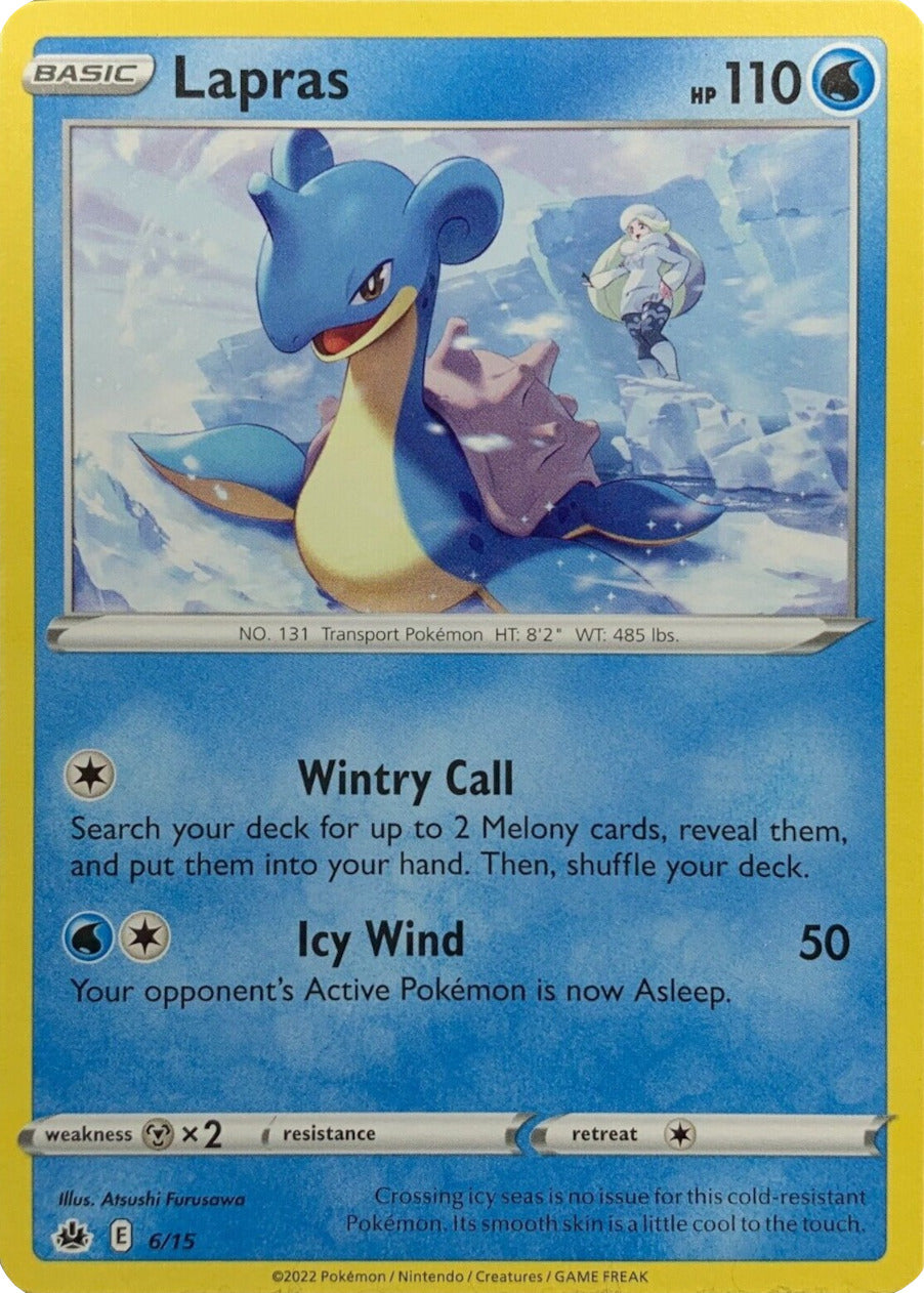 Lapras (6/15) [McDonald's Promos: Match Battle] | Exor Games Truro