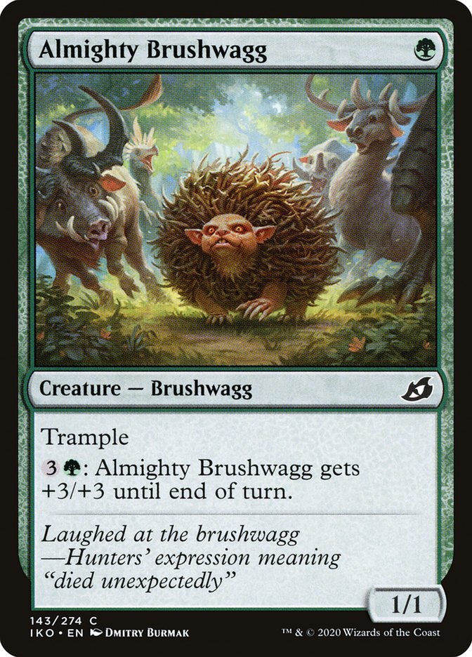 Almighty Brushwagg [Ikoria: Lair of Behemoths] | Exor Games Truro