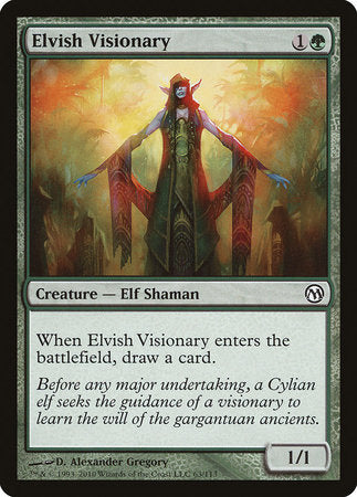 Elvish Visionary [Duels of the Planeswalkers] | Exor Games Truro