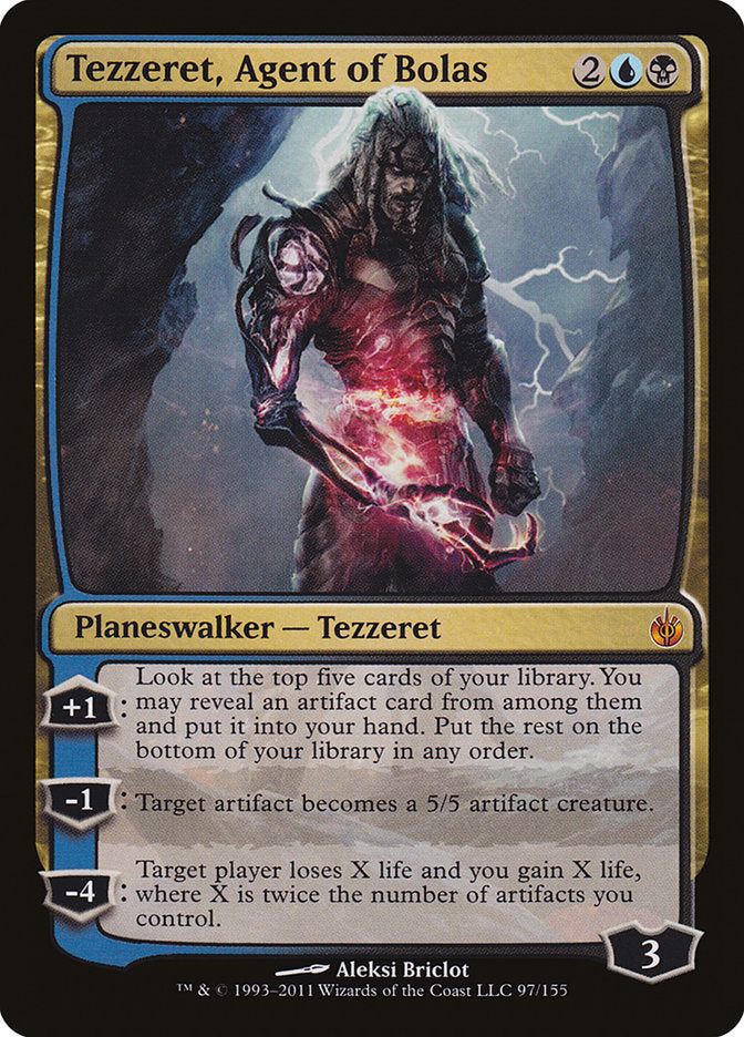 Tezzeret, Agent of Bolas [Mirrodin Besieged] | Exor Games Truro