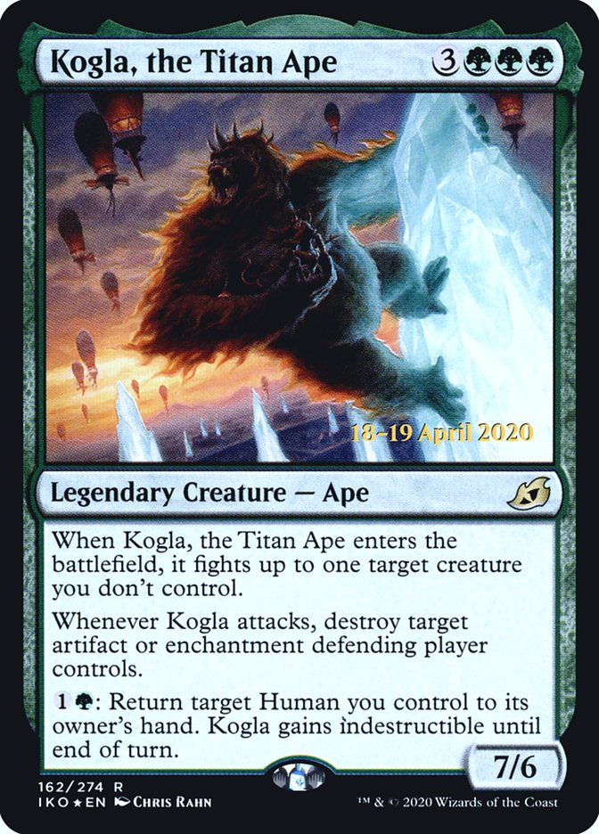 Kogla, the Titan Ape  [Ikoria: Lair of Behemoths Prerelease Promos] | Exor Games Truro