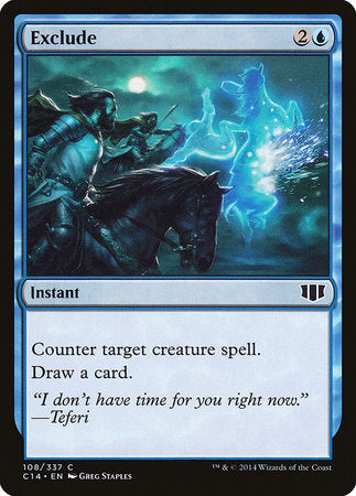 Exclude [Commander 2014] | Exor Games Truro