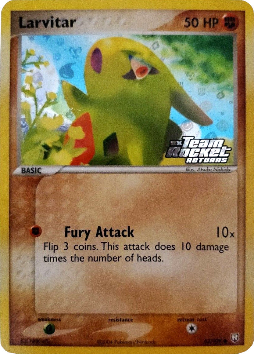 Larvitar (62/109) (Stamped) [EX: Team Rocket Returns] | Exor Games Truro