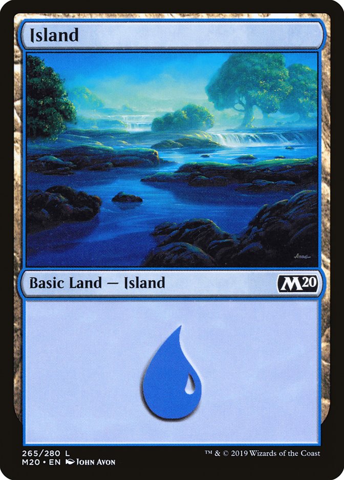 Island (#265) [Core Set 2020] | Exor Games Truro