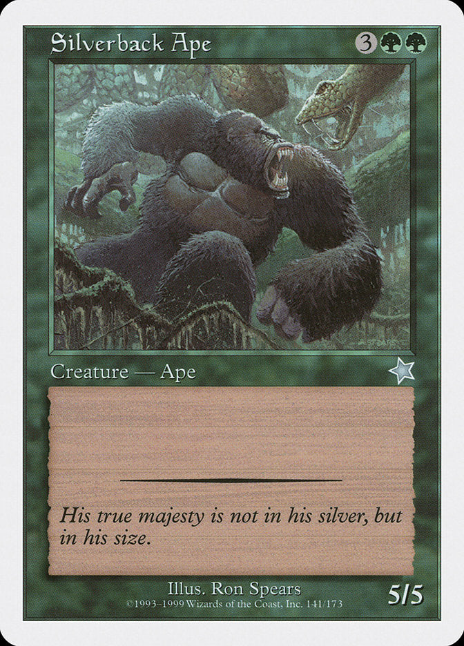 Silverback Ape [Starter 1999] | Exor Games Truro