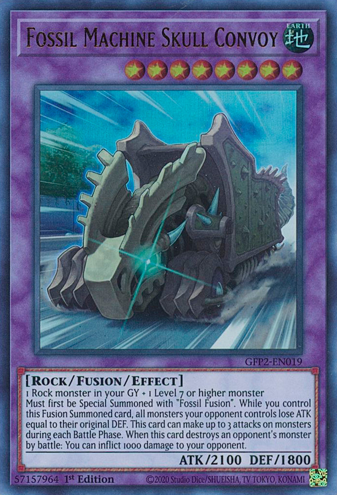 Fossil Machine Skull Convoy [GFP2-EN019] Ultra Rare | Exor Games Truro