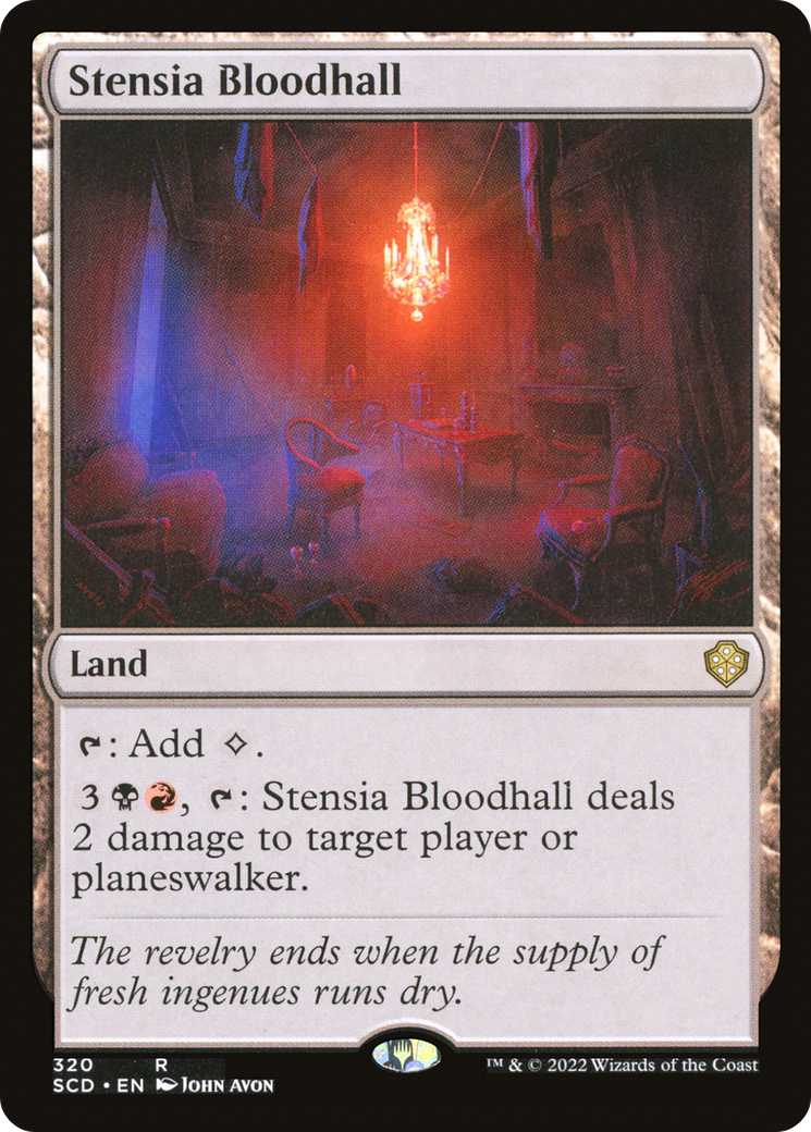 Stensia Bloodhall [Starter Commander Decks] | Exor Games Truro