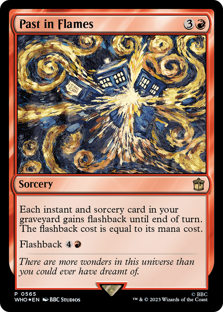 Past in Flames [Doctor Who Promos] | Exor Games Truro