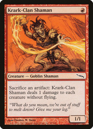 Krark-Clan Shaman [Mirrodin] | Exor Games Truro