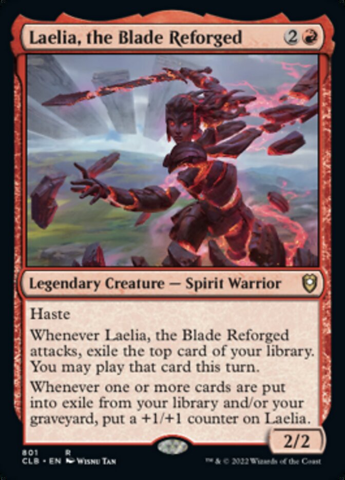 Laelia, the Blade Reforged [Commander Legends: Battle for Baldur's Gate] | Exor Games Truro