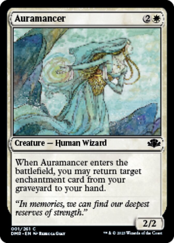 Auramancer [Dominaria Remastered] | Exor Games Truro
