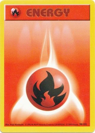 Fire Energy (98/102) [Base Set Shadowless Unlimited] | Exor Games Truro
