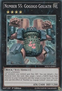 Number 55: Gogogo Goliath [WSUP-EN007] Super Rare | Exor Games Truro