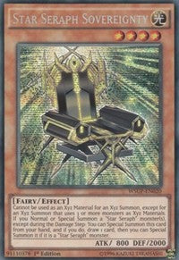 Star Seraph Sovereignty [WSUP-EN020] Prismatic Secret Rare | Exor Games Truro
