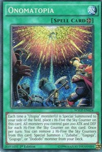 Onomatopia [WSUP-EN024] Prismatic Secret Rare | Exor Games Truro