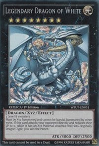 Legendary Dragon of White [WSUP-EN051] Prismatic Secret Rare | Exor Games Truro