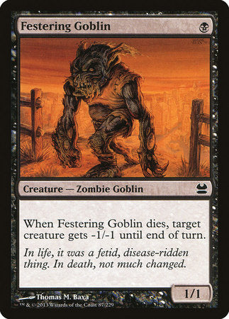 Festering Goblin [Modern Masters] | Exor Games Truro