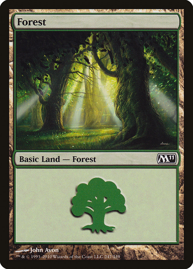 Forest (247) [Magic 2011] | Exor Games Truro