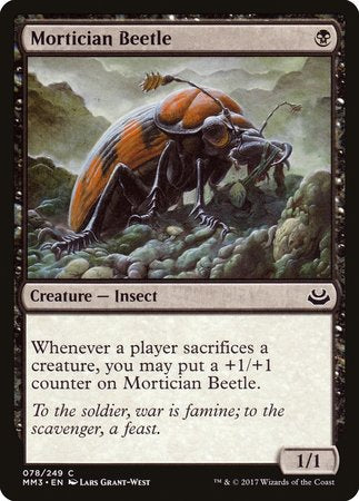 Mortician Beetle [Modern Masters 2017] | Exor Games Truro