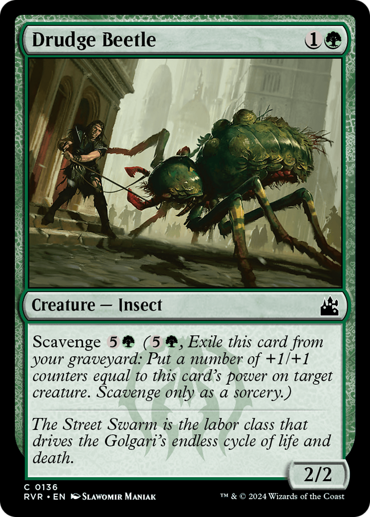 Drudge Beetle [Ravnica Remastered] | Exor Games Truro