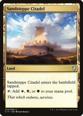 Sandsteppe Citadel [Commander 2017] | Exor Games Truro