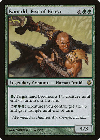 Kamahl, Fist of Krosa [Archenemy] | Exor Games Truro
