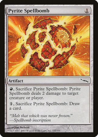 Pyrite Spellbomb [Mirrodin] | Exor Games Truro