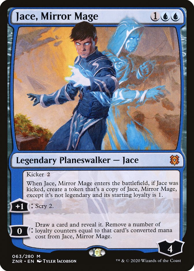 Jace, Mirror Mage [Zendikar Rising] | Exor Games Truro