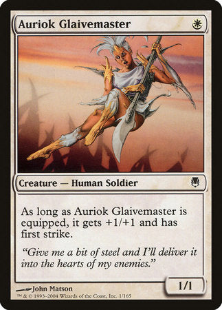 Auriok Glaivemaster [Darksteel] | Exor Games Truro