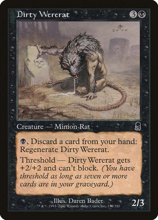 Dirty Wererat [Odyssey] | Exor Games Truro