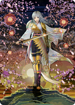 The Wandering Emperor 2 Art Card [Kamigawa: Neon Dynasty Art Series] | Exor Games Truro