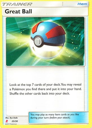 Great Ball (25/30) [Sun & Moon: Trainer Kit - Lycanroc] | Exor Games Truro