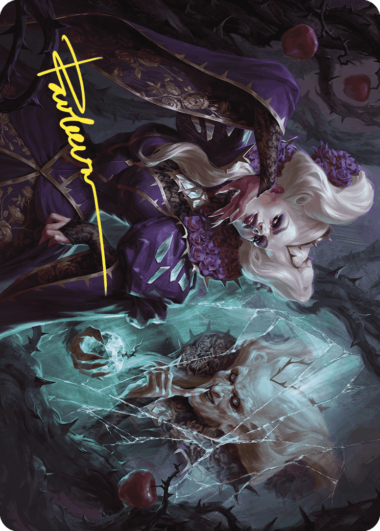 Conceited Witch Art Card (Gold-Stamped Signature) [Wilds of Eldraine Art Series] | Exor Games Truro